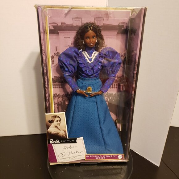 Ida B. Wells Barbie Inspiring Women Madame C. J. Walker - Picture 1 of 9